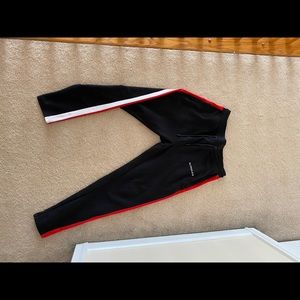 Alphalete men’s stripes joggers size M